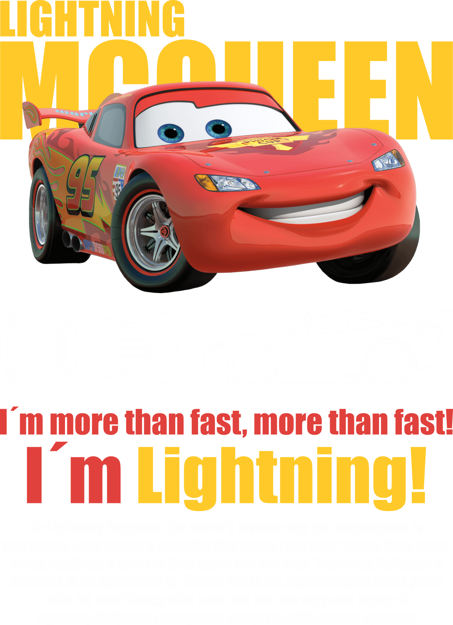 Diseños Rayo McQueen Cars