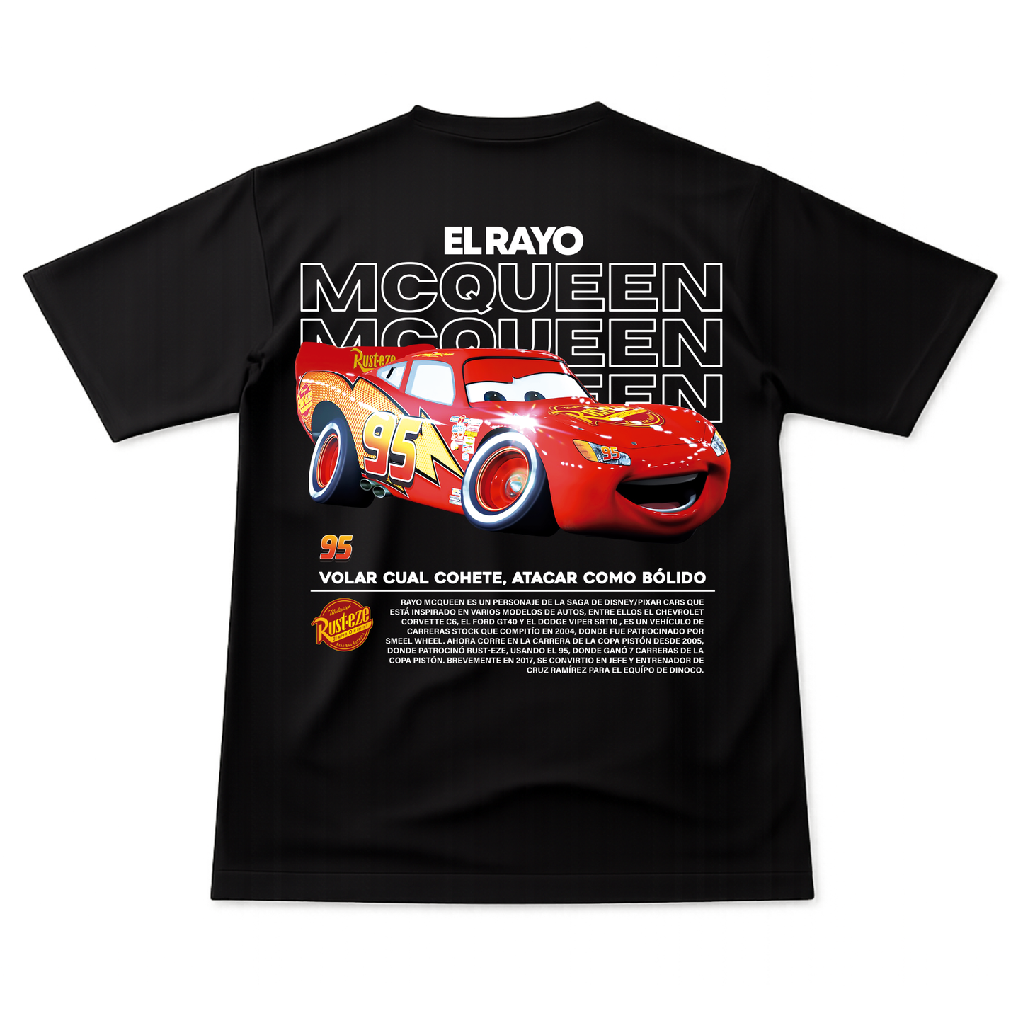 Playera Rayo McQueen