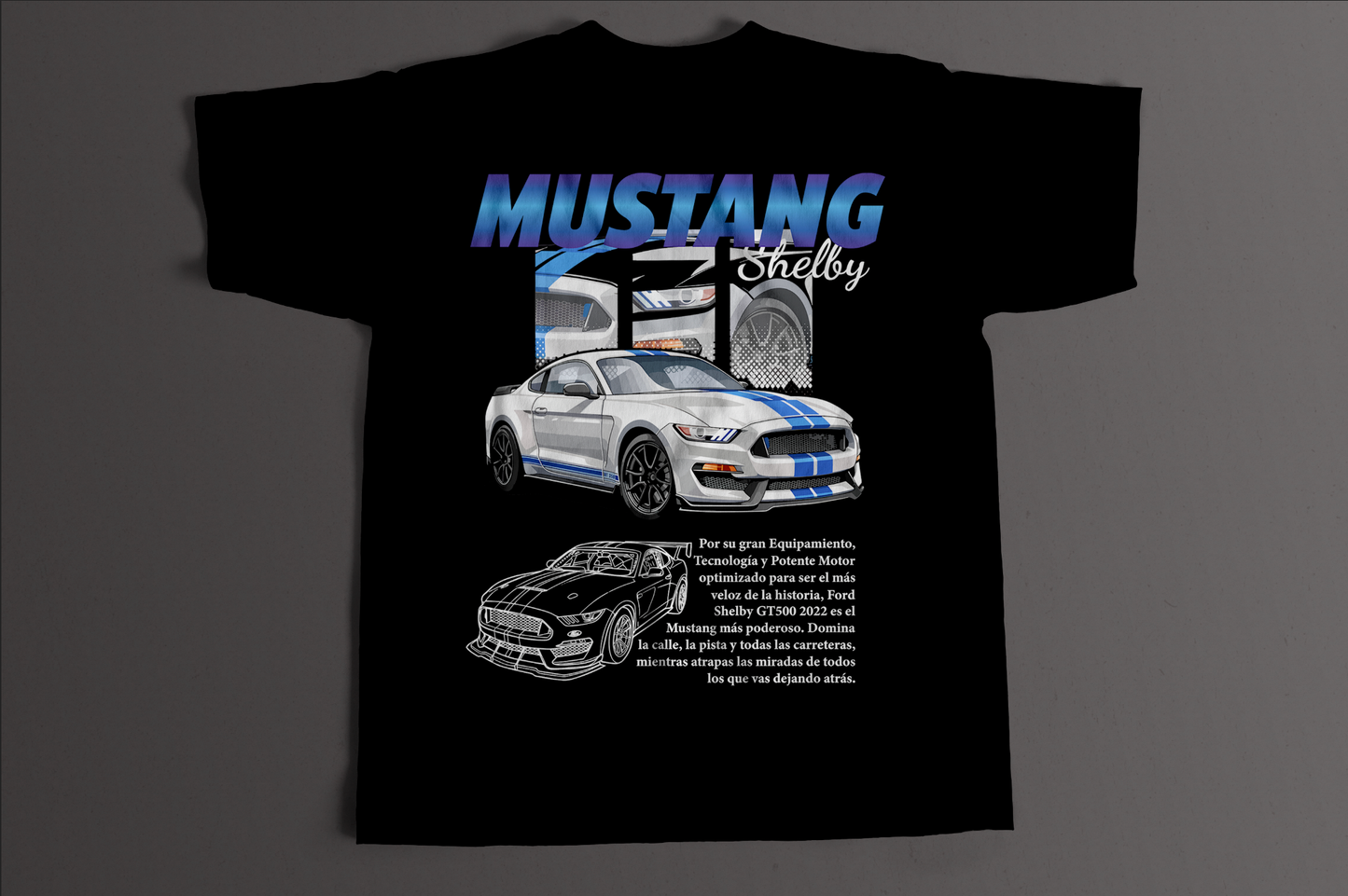 Playera Mustang Shelby
