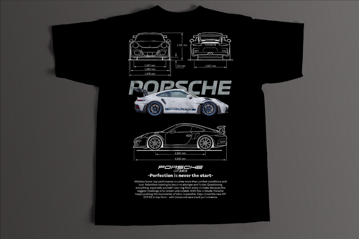 Playera Porsche GT3 Blanco
