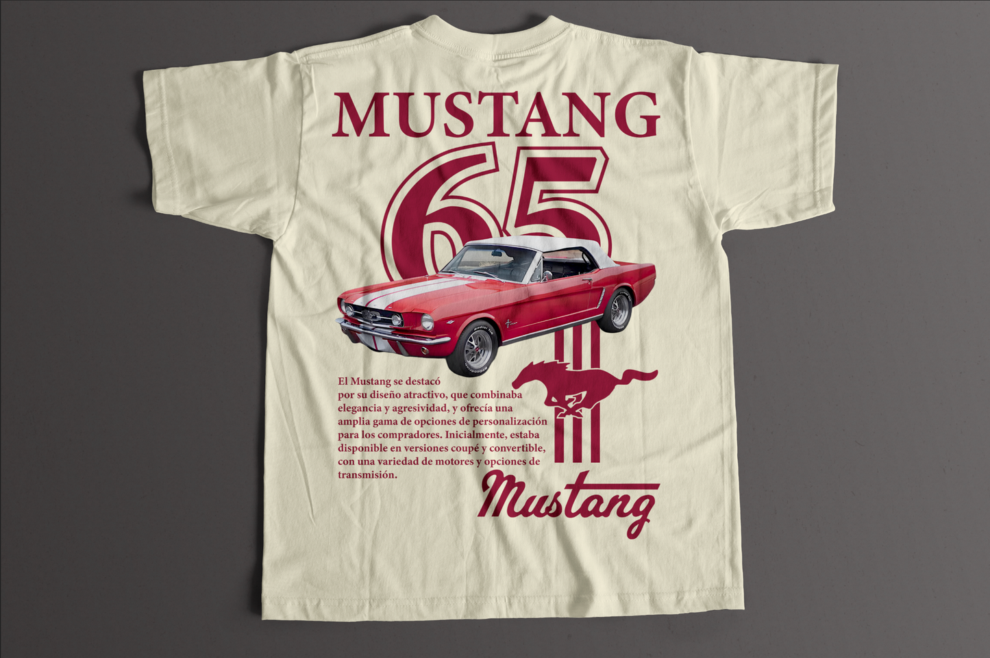 Playera Ford Mustang 65