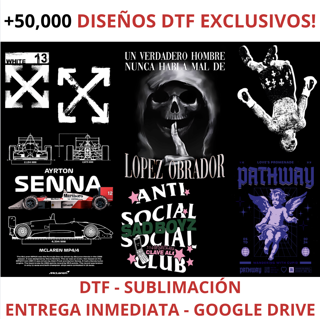 Paquete +50,000 diseños