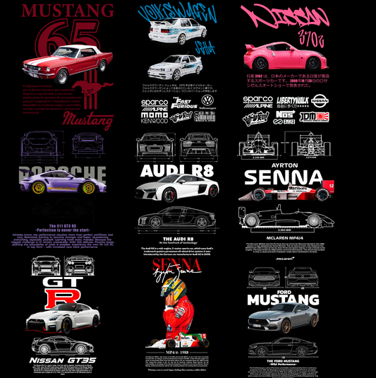 Paquete de diseños Autos 2025