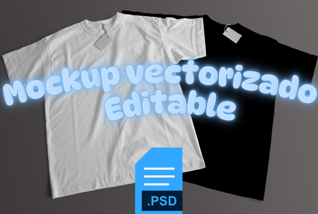 Mockup Playera pecho y espalda