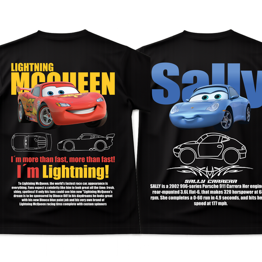 Duo Playeras Cars