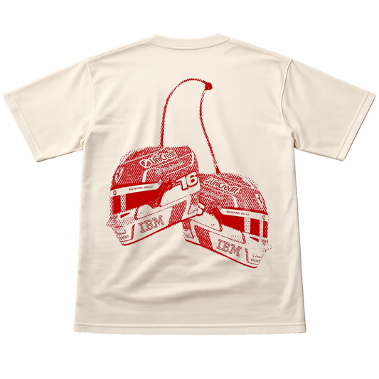 Playera Cascos Cherry