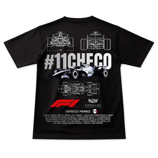 Playera Checo Cadillac