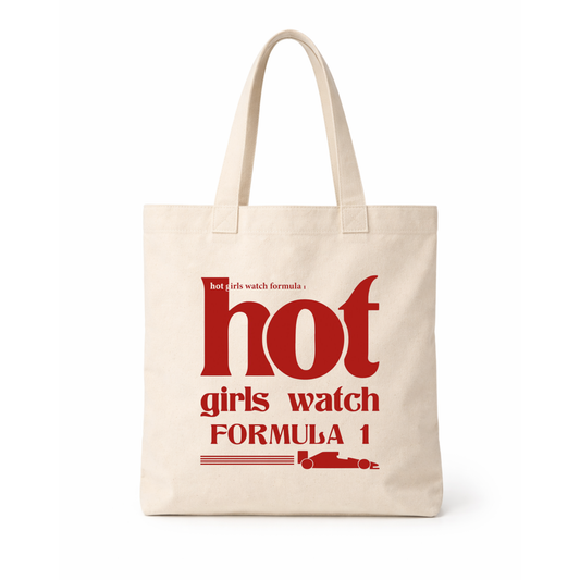 Tote Bag Hot Girls Watch F1