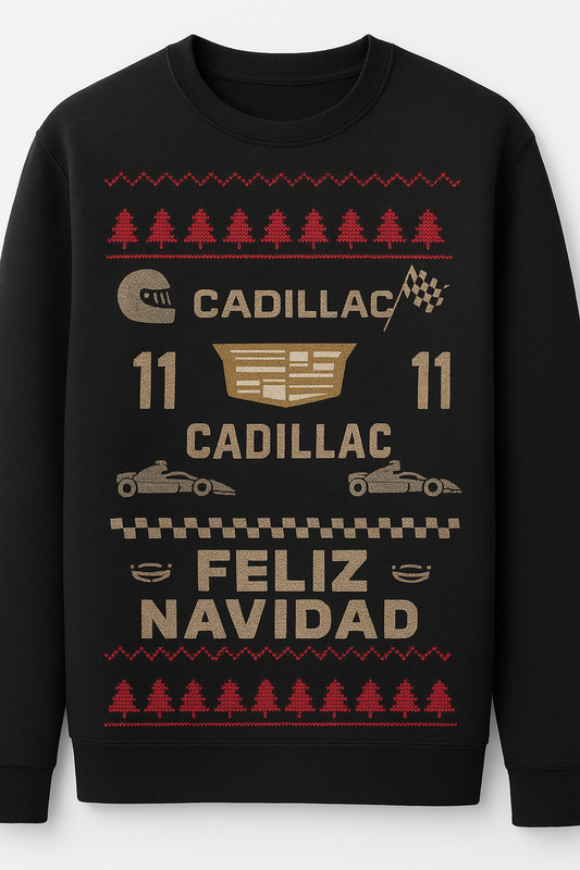Sudadera Navideña Cadillac