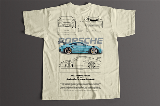 Playera Porsche GT3 Azul