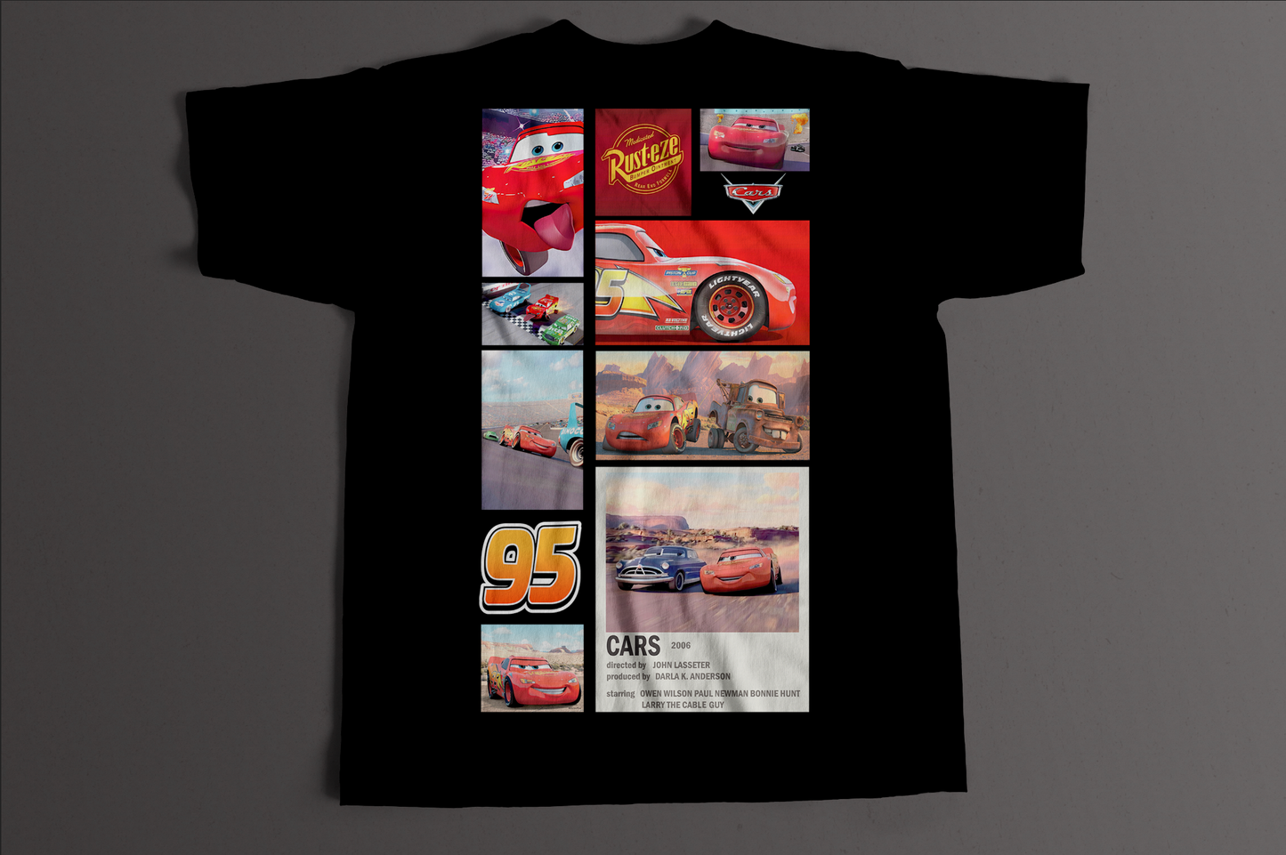 Playera Cars