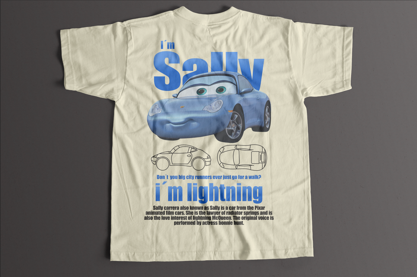 Playera Sally Cars