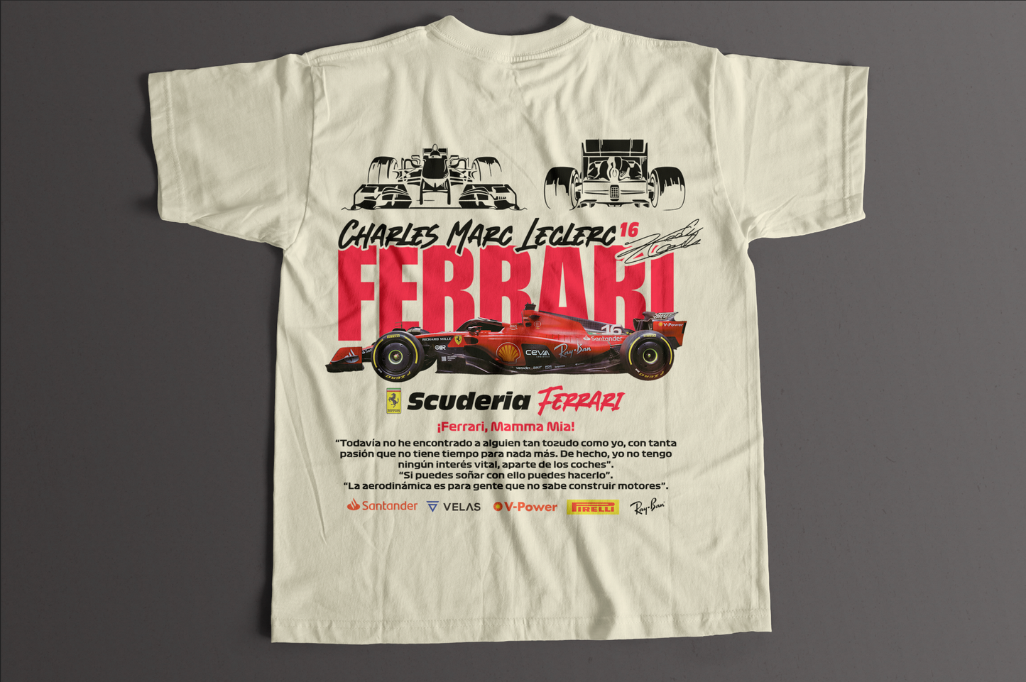 Playera F1 Ferrari