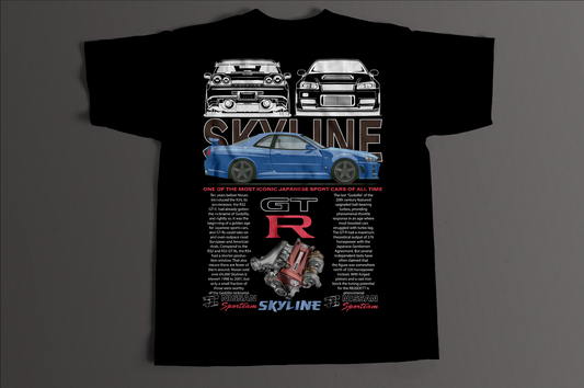 Playera Nissan GTR