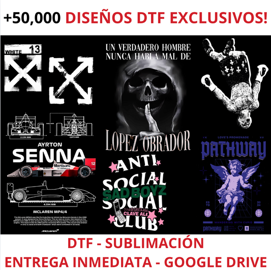 Paquete +50,000 diseños