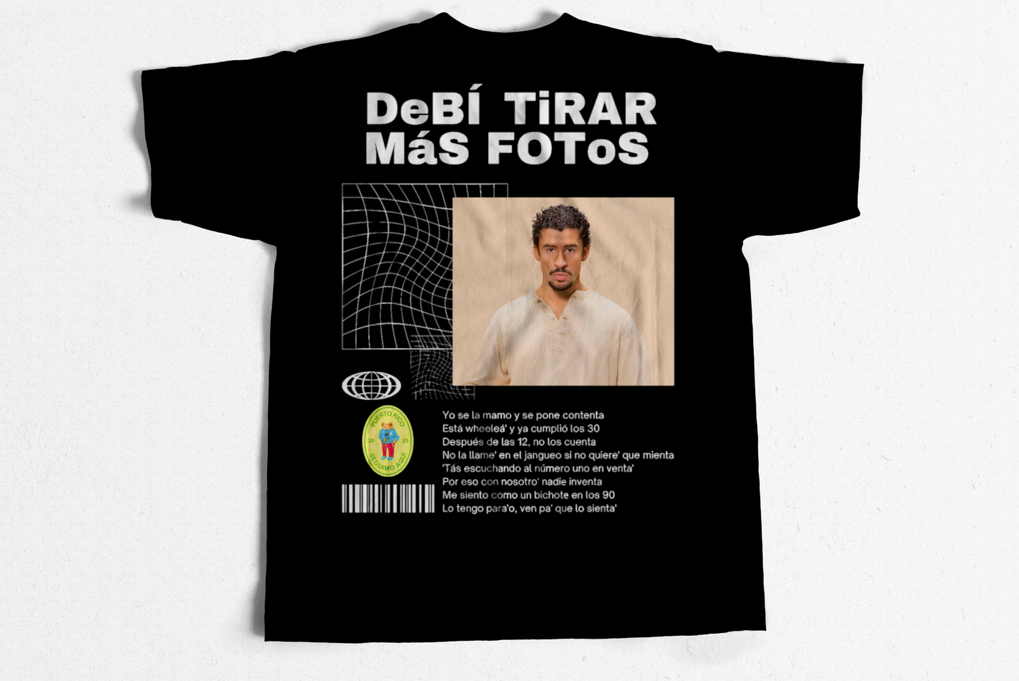 Playera Bad Bunny dtmf