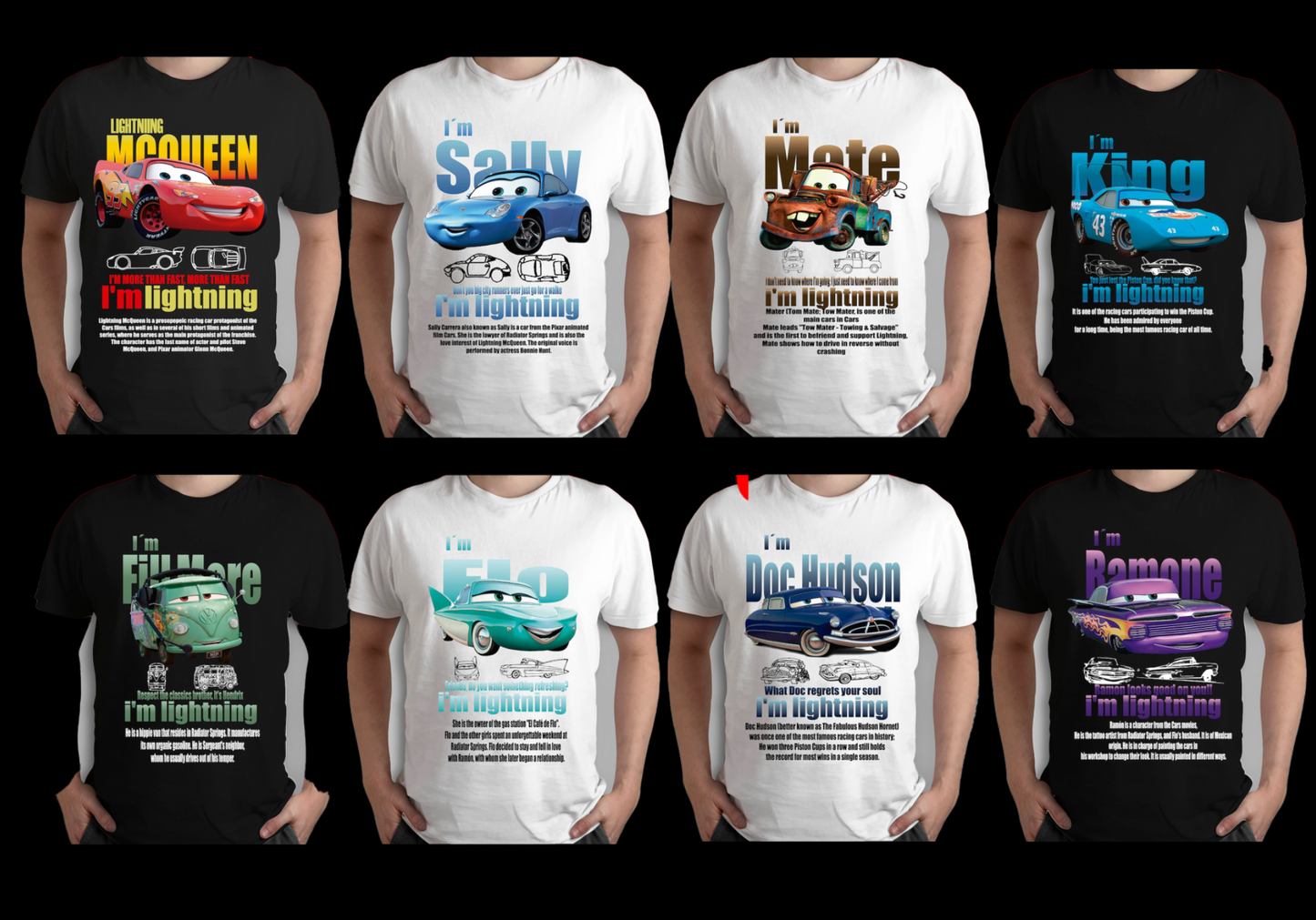 Paquete de diseños  Cars Radiador Springs- diseños únicos