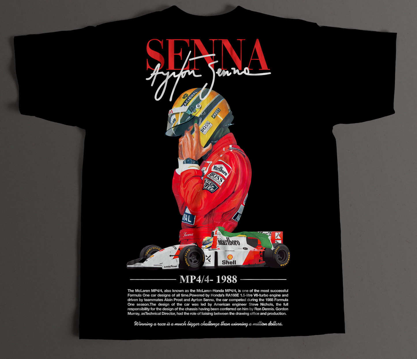 Playera Ayrton Senna